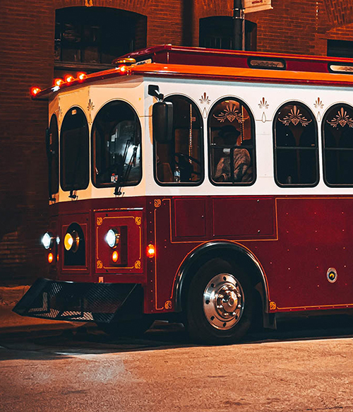 trolley rentals in New Orleans